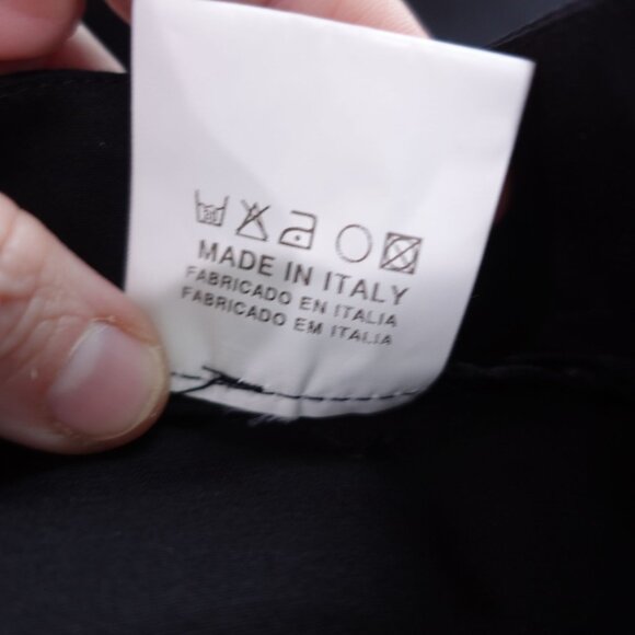 NWT PIANURASTUDIO Skinny Dress Pants Trousers Sz 40 Black Made In Italy - Picture 5 of 9